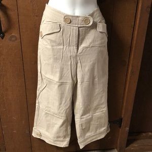 Tiny stripes and big buttons Pant